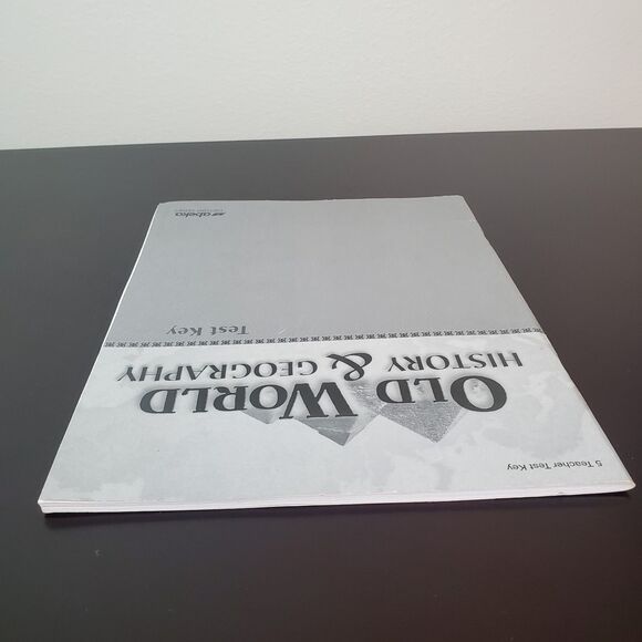 Abeka Old World History and Geography Test Key Grade 5 (2022) 4th Edition - Picture 5 of 11